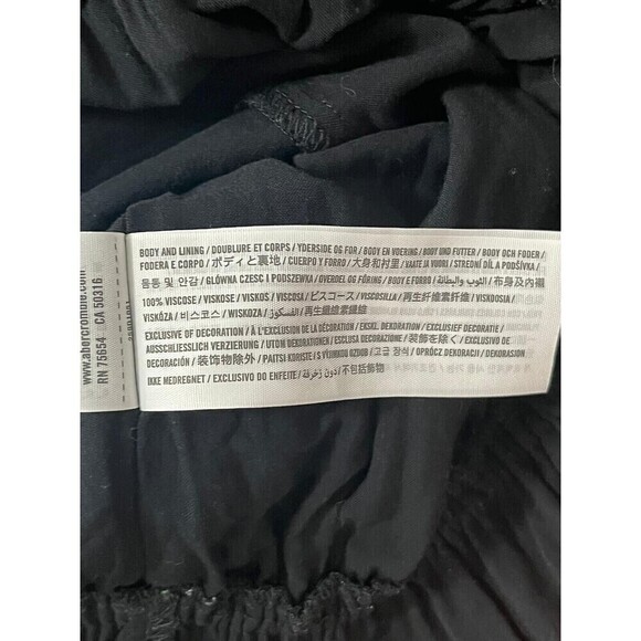 Abercrombie Kids Floral Jumpsuit Black Size 11 12 Years - Picture 7 of 8